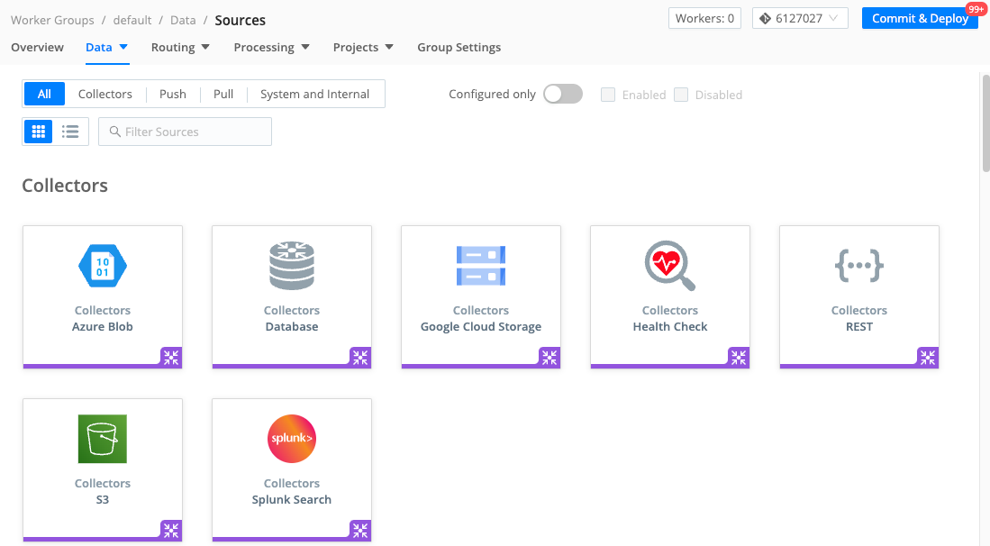 Sources page