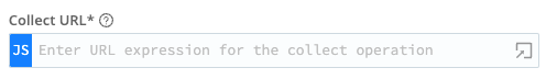 Example of a field that accepts Javascript expressions