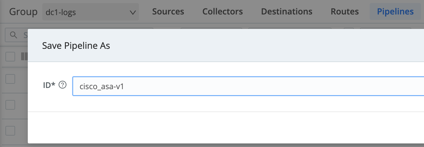 Saving/renaming a pasted Pipeline