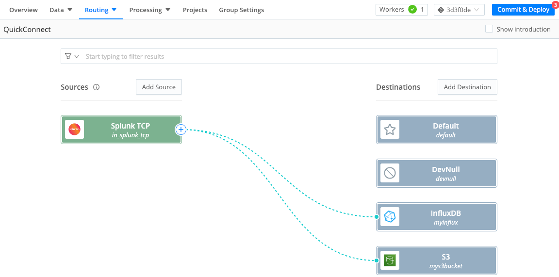 QuickConnect UI