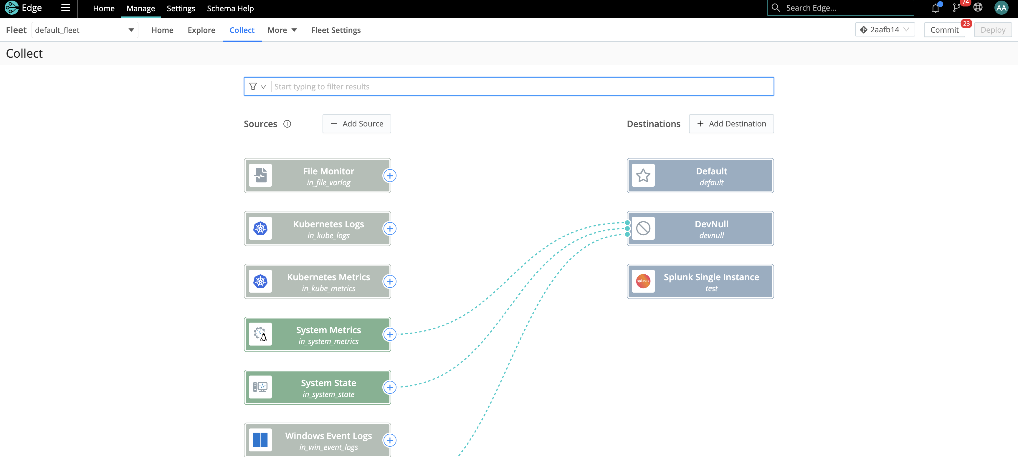QuickConnect UI