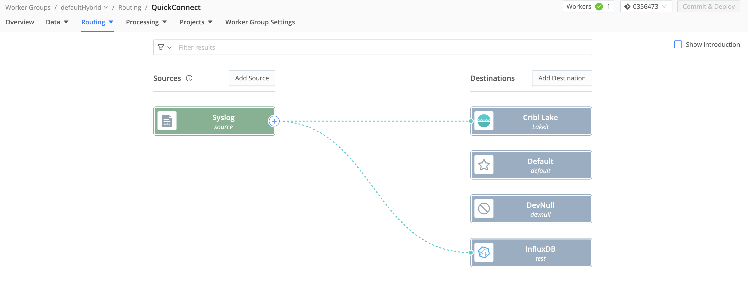 QuickConnect UI