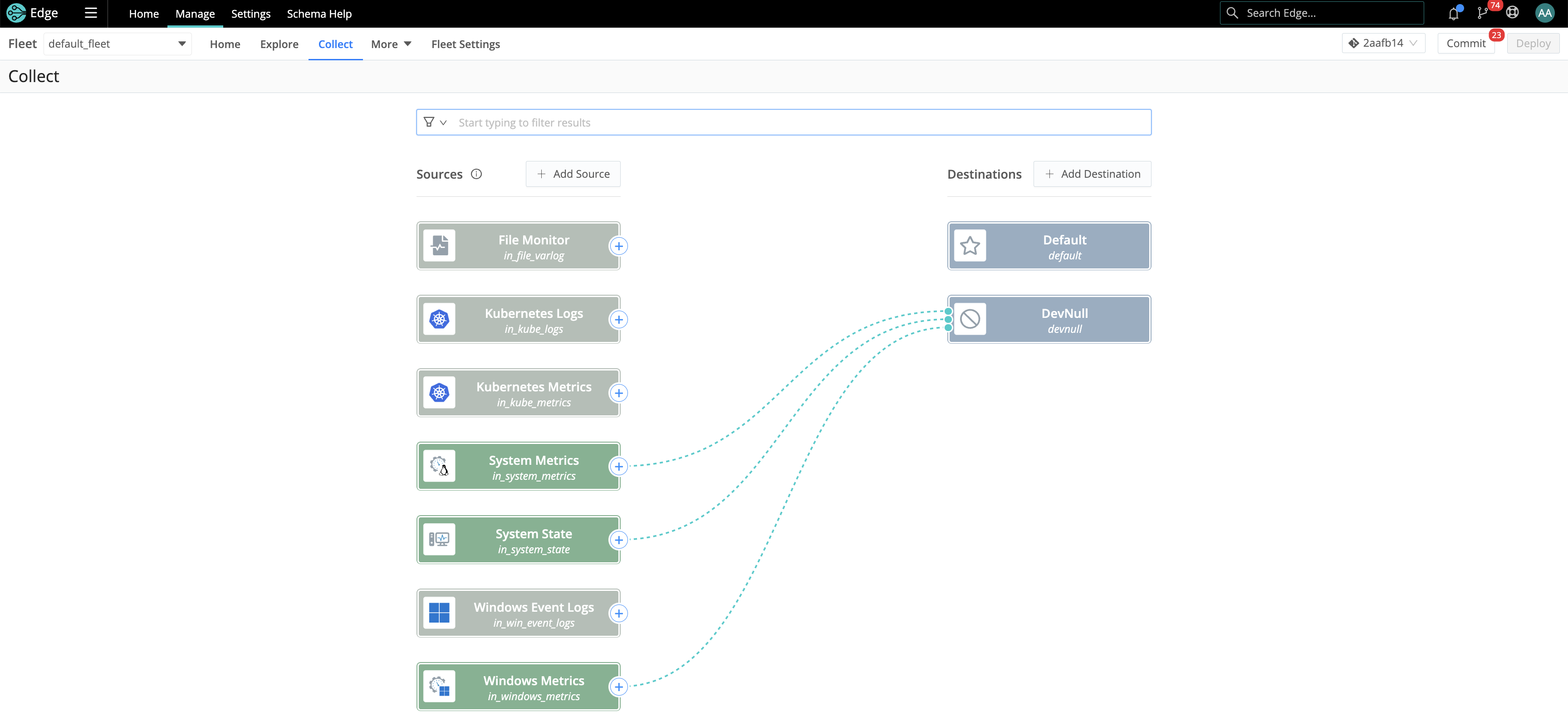 QuickConnect UI