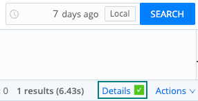 Search details