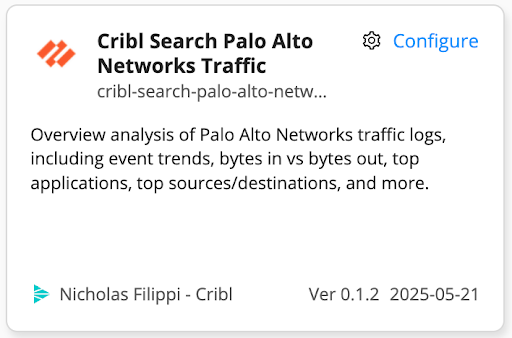 Display Name and Pack ID – Search example