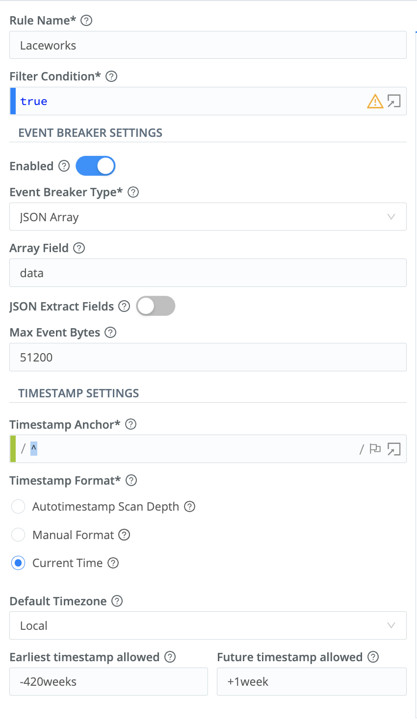 Creating a ruleset