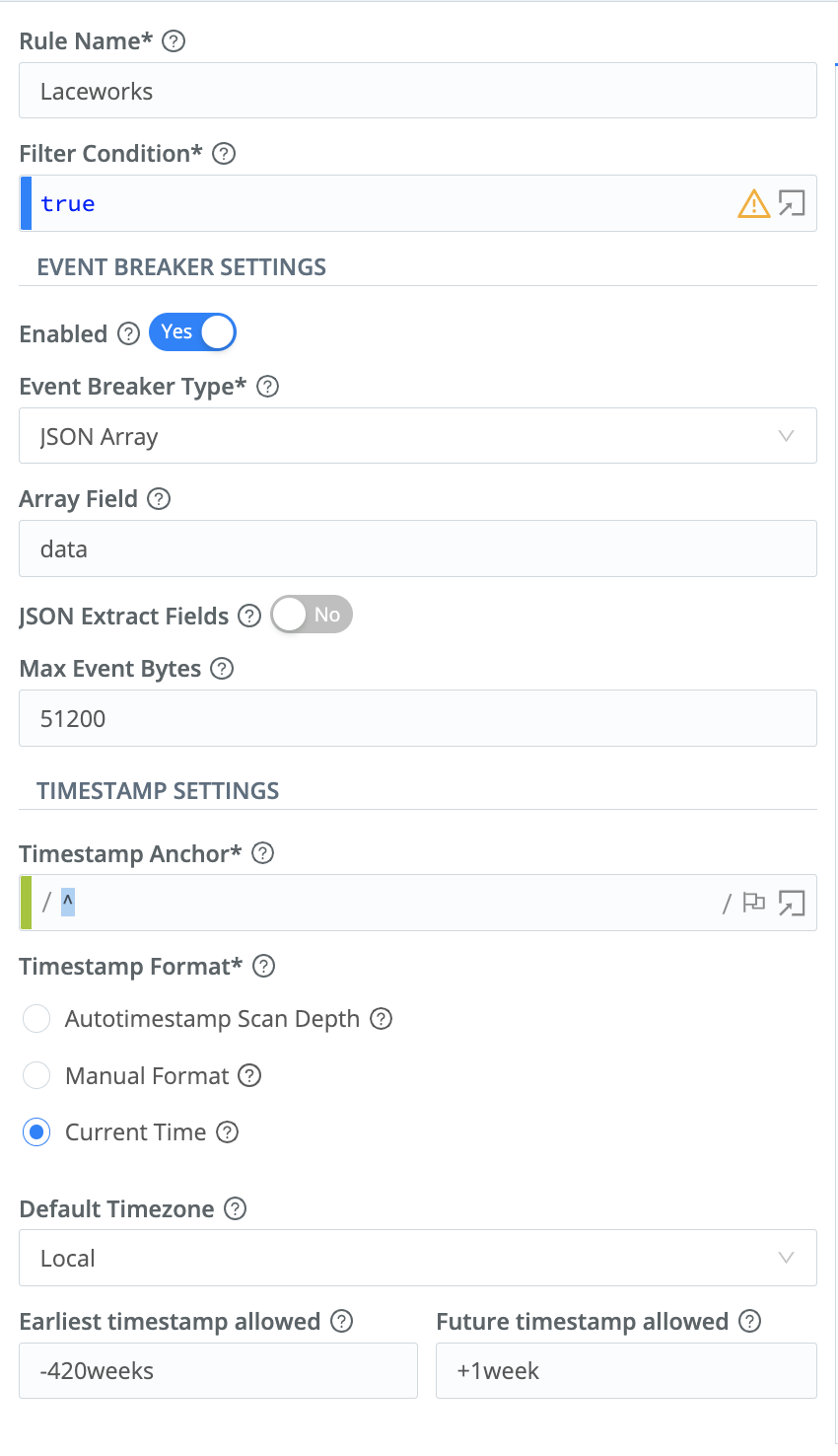 Creating a ruleset