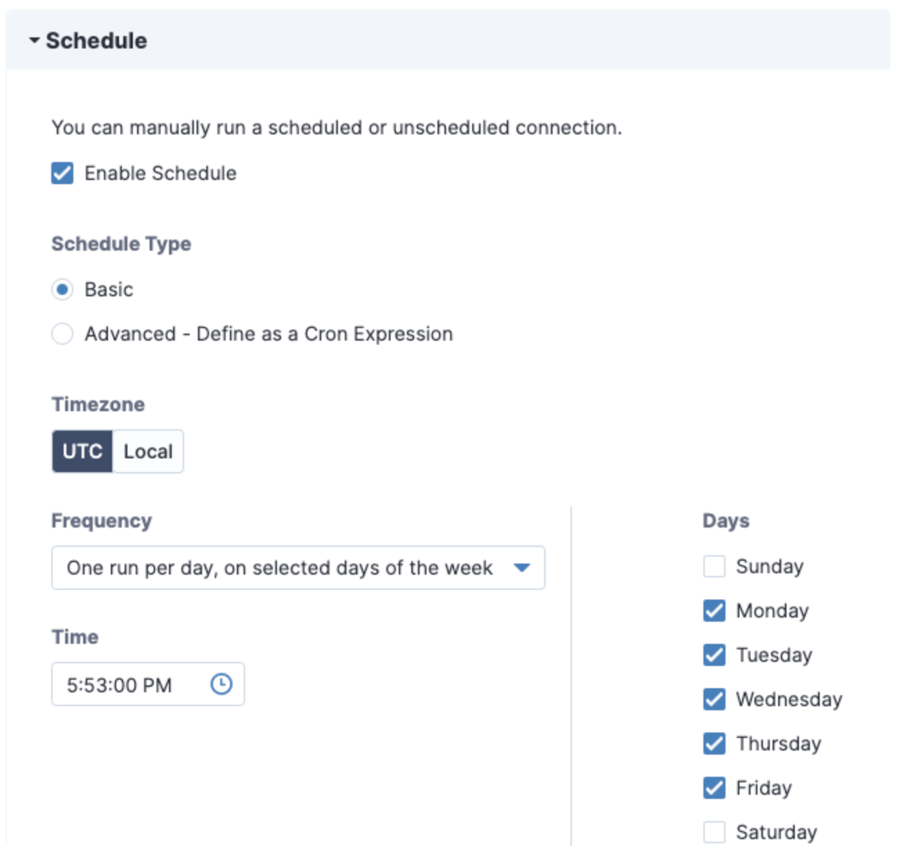 Configure your columns