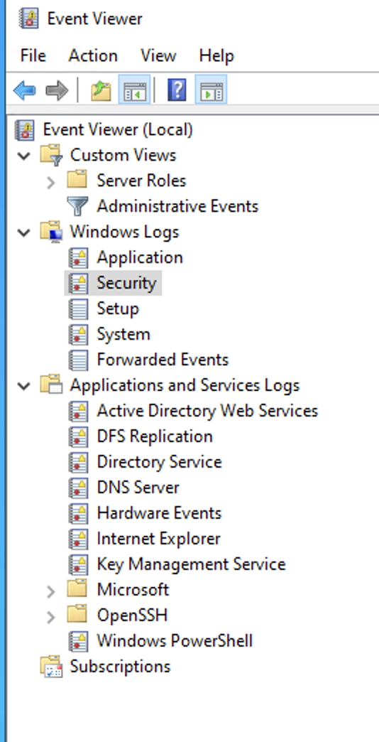 Event Viewer