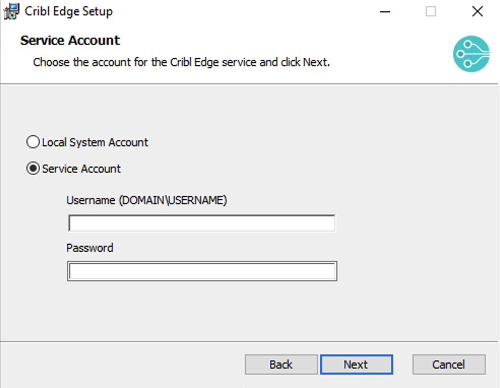 Use Credentails